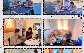Optimalkan Kinerja Personel, Si Dokkes Polres Sumbawa Barat Berikan Pelayanan Kesehatan Rutin