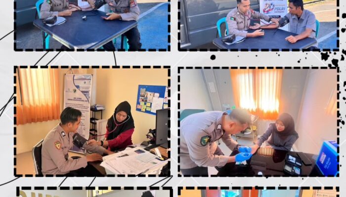 Optimalkan Kinerja Personel, Si Dokkes Polres Sumbawa Barat Berikan Pelayanan Kesehatan Rutin