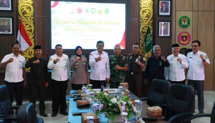 Perkuat Sinergitas, Kapolres Sumbawa Hadiri Silaturahmi Lintas Institusi di Kantor Kejaksaan