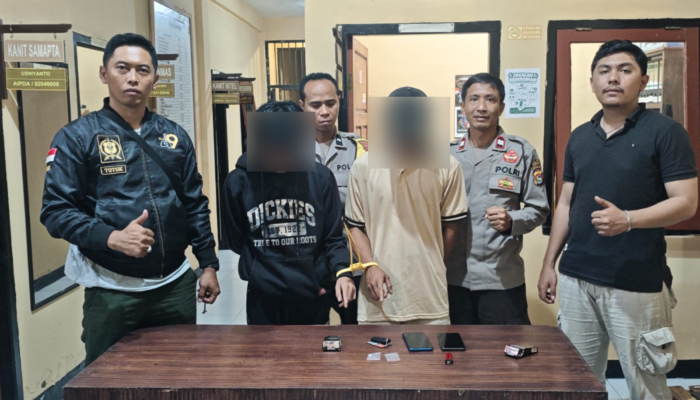 Tertangkap Basah Bertransaksi, Dua Pelajar di Buer Diamankan Polsek Buer Terkait Kepemilikan Sabu