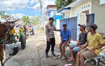 Sat Binmas Polres Bima Kota Gelar Jumat Curhat, Serap Aspirasi Masyarakat Kelurahan Sadia