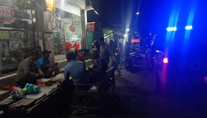 Patroli Blue Light Strong Point, Polsek Asakota Intensifkan Upaya Cegah Gangguan Kamtibmas