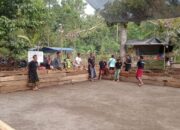 Meriahkan Lomba Gasing, Babinsa Jaga Semangat Sportivitas Pemuda