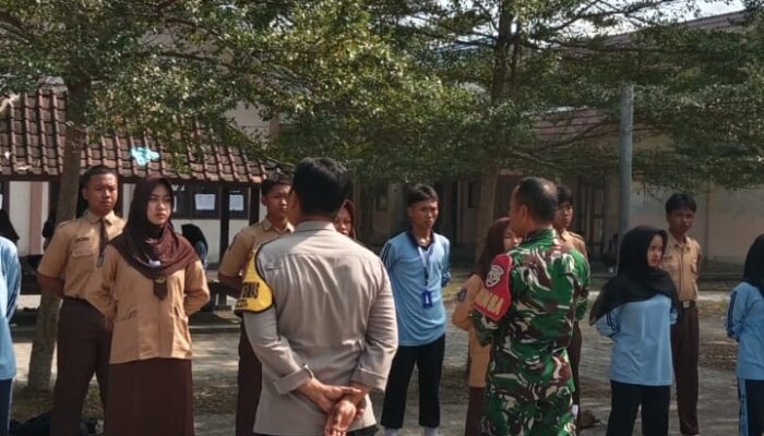 Polsek Pujut Kawal Seleksi Calon Paskibraka Tingkat Kecamatan Sambut HUT Ke-81 Kemerdekaan RI