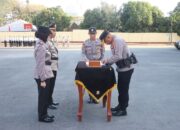 Kapolresta Loteng Pimpin Upacara Penyerahan Jabatan Wakapolresta dan Sertijab Kapolsek Jajaran.