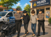 Polisi Amankan Dua Remaja Diduga Tepergok Warga Bawa Motor Curi di Pantai Labangka Dihakimi Massa di Plampang