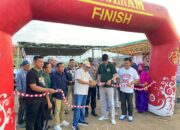 Amankan Pameran Bonsai HUT RI ke-81, Kapolsek Sumbawa Dampingi Wabup Buka Event Seni di Desa Pungka