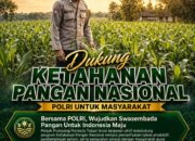 Polsek Tuban Dukung Ketahanan Pangan Nasional Melalui Pemanfaatan Lahan Pertanian
