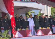 Wakapolres Bima Kota Hadiri Upacara HUT ke-81 Kemerdekaan RI Tingkat Kabupaten Bima