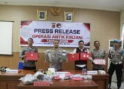 Operasi Antik Rinjani 2026: Polres Sumbawa Barat Ungkap 4 Kasus Narkotika, 6 Tersangka dan 5,4 Kg Ganja Diamankan