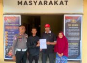 Ambulance Relawan Tabrak Warung dan Sepeda Motor di Manggelewa, Polisi Fasilitasi Penyelesaian Secara Kekeluargaan