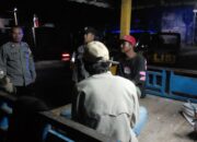 Jaga Keamanan Malam Hari, Polsek Rasanae Timur Intensifkan Blue Light Patrol