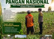 Polsek Montong Polresta Tuban Turun Cek Tanaman jagung Warga di Desa Pucangan