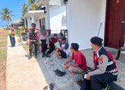 Jelang Akhir Pekan, Sat Samapta Polres Sumbawa Barat Patroli di Kawasan Kertasari