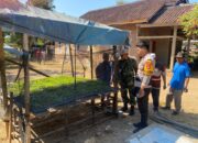 Dukung Ketahanan Pangan Nasional, Bhabinkamtibmas Desa Suka Mulya Sambangi Petani Cabai Berikan Motivasi