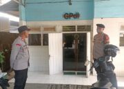 Polsek Praya Amankan Ibadah Minggu di Gereja GPdI Kampung Sobirin