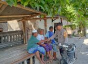 Bhabinkamtibmas Desa Wanasaba Sambangi Warga, Sosialisasikan Asta Cita dan Sampaikan Himbauan Kamtibmas
