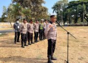 Jelang Pilkades Serentak 2026, Polres Sumbawa Barat Gelar Simulasi Sispamkota