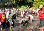 Gotong Royong Bendungan Pekatan Jaga Kelancaran Air Pertanian