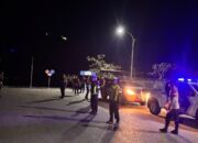 Patroli Dialogis, Piket Gabungan Fungsi Polres Bima Kabupaten Minimalisir Potensi Kriminalitas di Malam Hari
