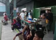 Bhabinkamtibmas Polsek Dompu Monitoring PB. OTW CUP I, Pastikan Turnamen Berlangsung Aman dan Kondusif