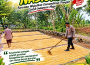 Polri Dukung Astacita, Polsek Semanding Polresta Tuban Turun Cek Tanaman jagung milik Warga di Desa Prunggahan kulon