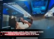 Polres Lombok Timur Tangkap Terduga Pemilik Sabu 14,95 Gram di Area BRI Selong