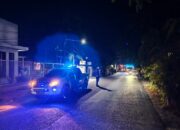 Cegah Pelanggaran dan Laka Lantas, Unit Turjawali Sat Lantas Polres Sumbawa Gelar Patroli Blue Light di Simpang Kejaksaan