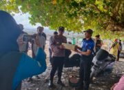 Kapolsek Hu’u Bersama Bhabinkamtibmas Ikut Beach Clean, Dukung Kebersihan Pesisir dan Kepedulian Lingkungan