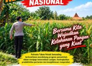 Polri Dukung Astacita, Polsek Semanding Polresta Tuban Turun Cek Tanaman jagung milik Warga di Desa Jadi