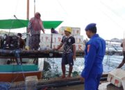 Sat Polairud Polres Bima Kota Patroli dan Imbau Nelayan di Pelabuhan Sape