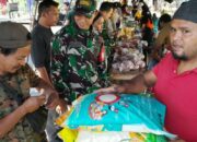 Bazar Kodim 1606/Mataram Dekatkan TNI dengan Masyarakat