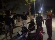 Cegah Gangguan Kamtibmas dan Aksi 3C, Sat Samapta Polres Sumbawa Gelar Patroli KRYD di Taman Lembi
