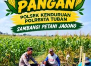 Dukung Astacita Presiden RI, Polsek Kenduruan Polresta Tuban Dorong Ketahanan Pangan Nasional