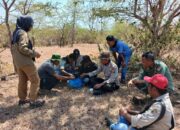 Pastikan Taman Nasional Tambora Aman dari Bahaya Karhutla, Polsek Sanggar Kembali Menggelar Patroli Gabungan