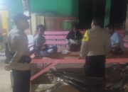 Patroli Malam di Jam Rawan Polsek Madapangga Sambangi Pemukiman Warga Hingga Lokasi Minim Penerangan