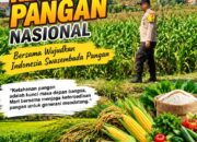 Polri Dukung Astacita, Polsek Semanding Polresta Tuban Turun Cek Tanaman jagung milik Warga di Desa Jadi