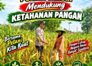 Mendukung Asta Cita Presiden Polmas Polsek Senori Polresta Tuban Pantau Kodisi Tanaman Jagung Milik Warga Desa Medalem