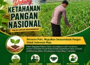 Anggota Polsek Singgahan Polresta Tuban Turun Cek Tanaman jagung Warga di Desa Mulyoagung