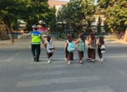 Sat Lantas Polres Bima Kota Gelar Gatur Pagi, Wujudkan Kamseltibcarlantas yang Berkeselamatan