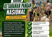 Polri Dukung Astacita, Polsek Rengel Polresta Tuban Turun Cek Tanaman Jagung Warga di Desa Sawahan