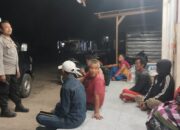 Polsubsektor Kawasan Lakey Gelar Patroli KRYD, Sasar Tempat Tongkrongan dan Imbau Warga Jaga Kamtibmas