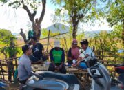 Bhabinkamtibmas Desa Jambu Ajak Warga Cegah Karhutla dan Manfaatkan Lahan Kosong