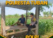 Bhabinkamtibmas Polsek Tuban Sambang Warga, Dukung Ketahanan Pangan Nasional