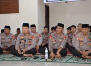 Perkuat Mental dan Spiritual Personel, Polres Bima Kota Ikuti Binroh Bersama Kapolri dan Gus Baha Secara Daring