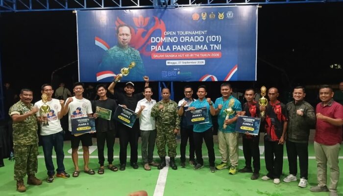 Turnamen Orado Piala Panglima Kodim 1606 Mataram Resmi Ditutup