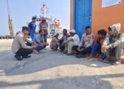 Polsek Kawasan Pelabuhan Laut Bima Gelar Patroli Rutin, Sampaikan Imbauan Kamtibmas kepada Aktivitas Pelabuhan