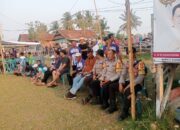 Amankan Turnamen Mini Soccer Keymas Cup III di Desa Gapit, Polsek Empang Beri Imbauan Kamtibmas
