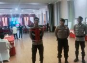 Polisi Amankan Konsultasi Publik PT AMMAN di KTC Sumbawa Barat