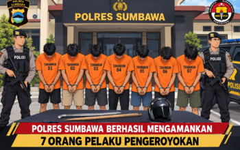 Gerak Cepat, URC Sat Reskrim Polres Sumbawa Bekuk 7 Pelaku Pengeroyokan di SPBU Kebayan